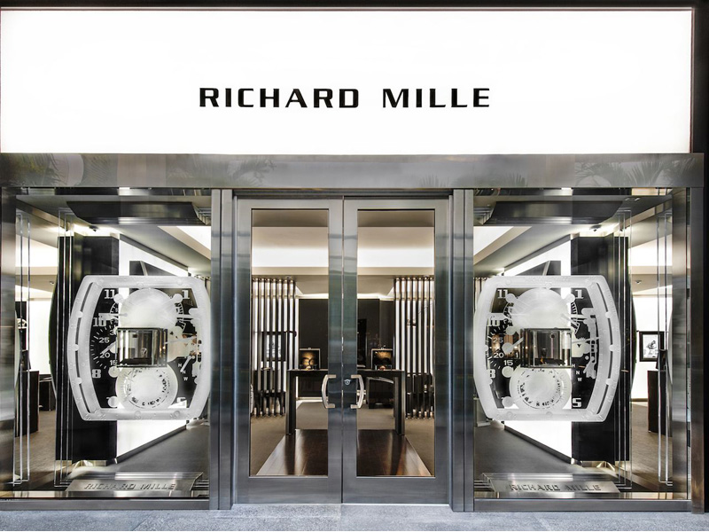 Richard Mille en Barl Harbour Shops