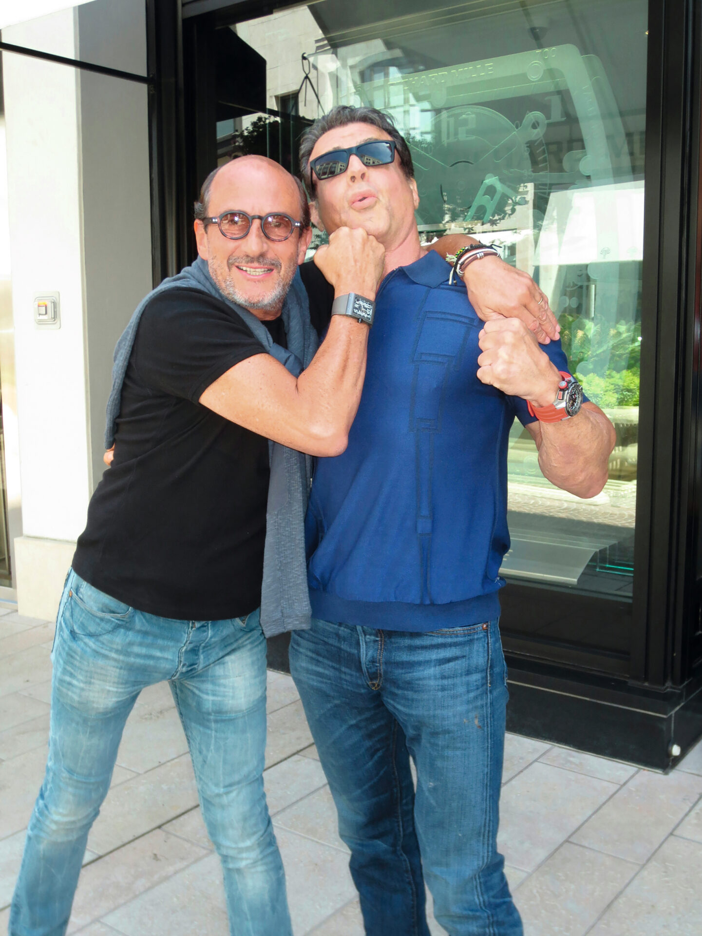 Richard Mille con Sylvester Stallone