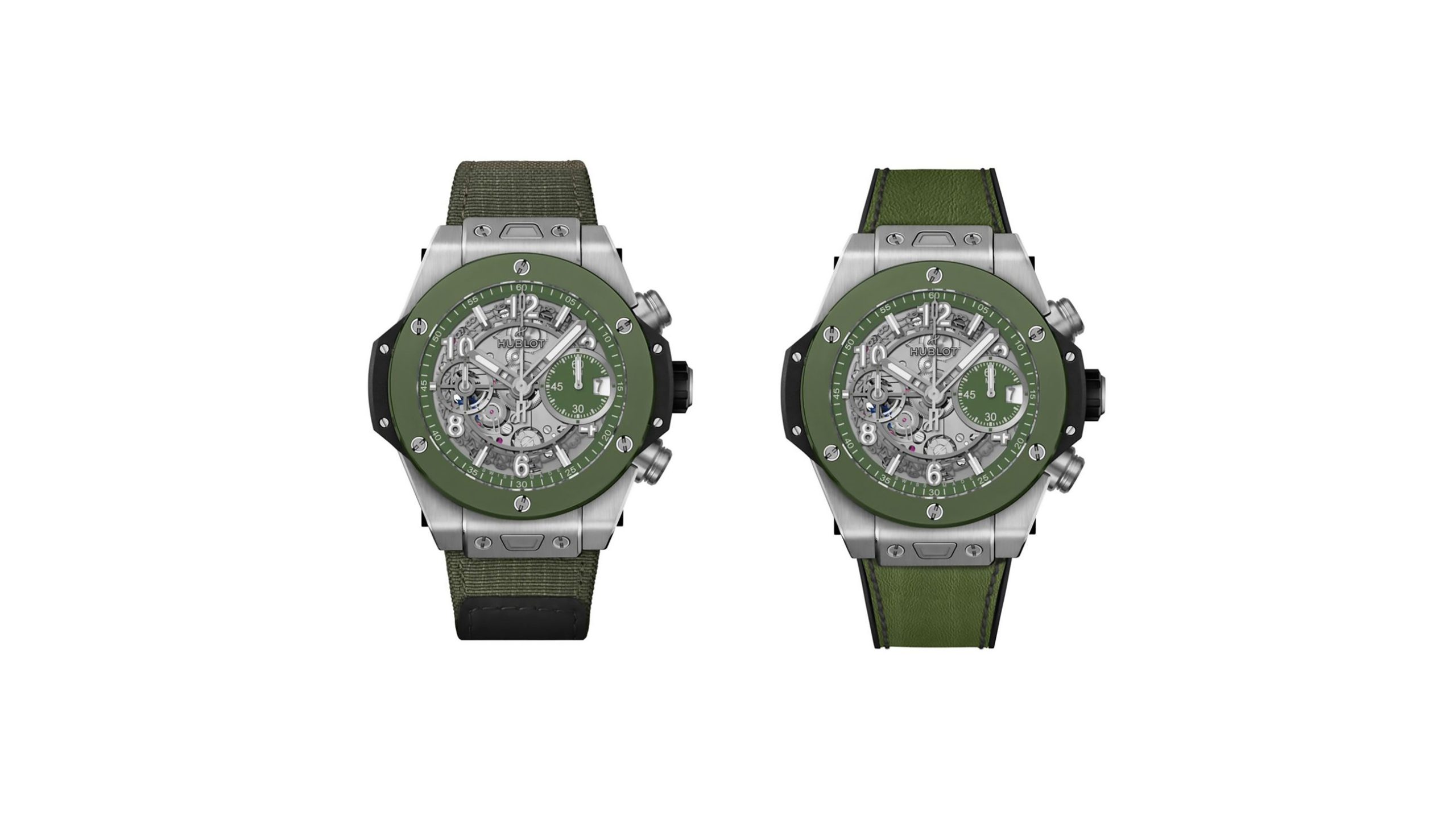 Big Bang Unico Titanium Green Ceramic Mexico