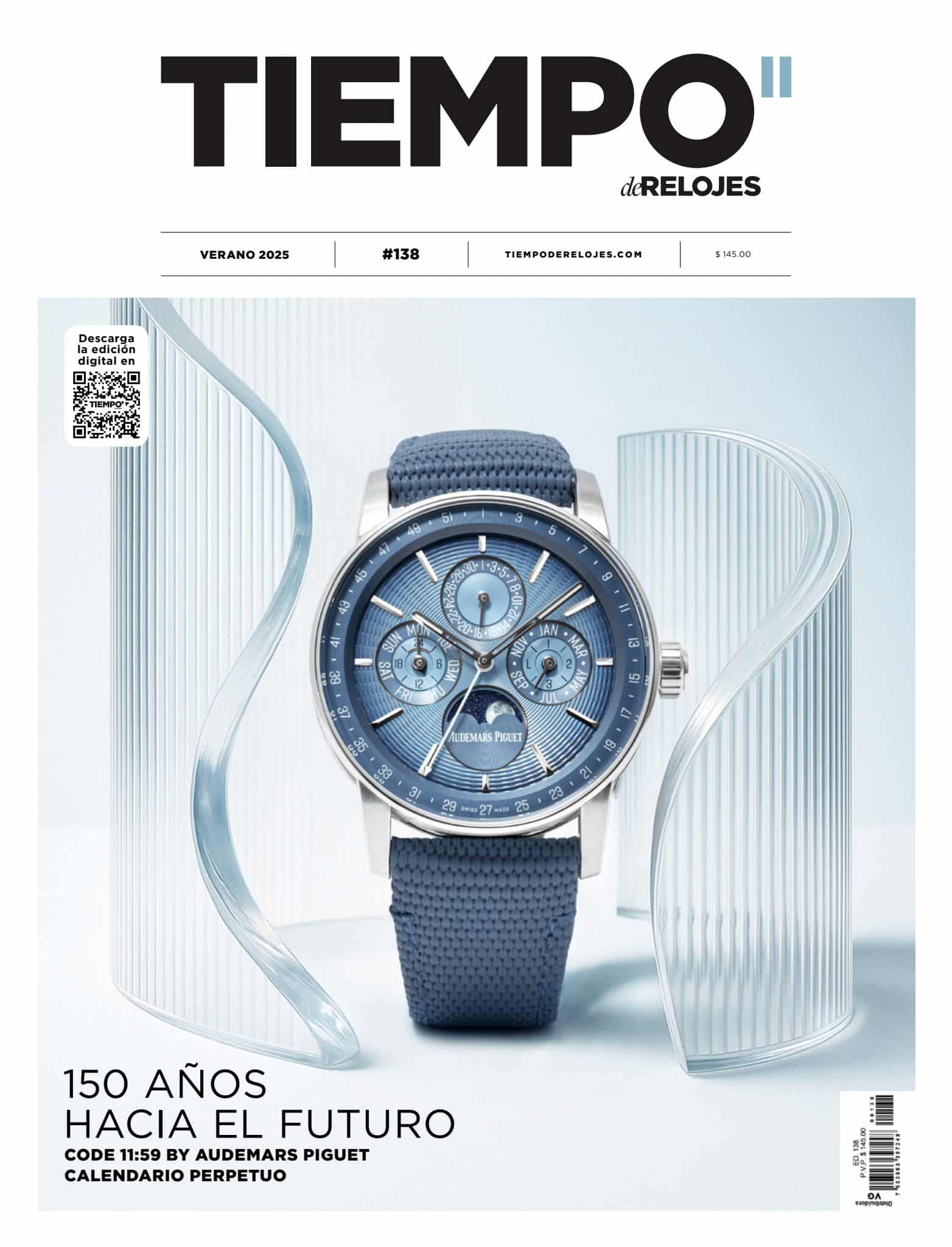 Portada TDR138 Tiempo de Relojes #138