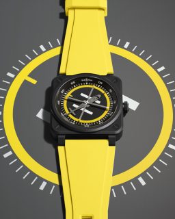 El nuevo BR-03 Helipad de @bellrosswatches es una edición limitada de 500 piezas que recrea la vista de un helicóptero sobre un helipuerto, mientras que el color amarillo, protagonista en la aviación y las operaciones de rescate, refuerza su identidad. Todo ello dentro de la icónica caja de cerámica negra BR-03.

#TiempoDeRelojes #BellRoss #BR03Helipad