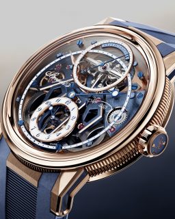El Expérimentale 1 de @montresbreguet es el inicio de una nueva etapa para la Manufactura. Este modelo reúne los avances más recientes de su investigación relojera y científica e incorpora el primer tourbillon de 10 Hz con escape magnético de fuerza constante.
 
#Breguet #Tourbillon #CraftingEmotions #Breguet250