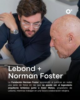 La próxima aventura arquitectónica de @lebondwatches es una colaboración con la @normanfosterfdn…

#LebondWatches #NormanFoster #TiempoDeRelojes