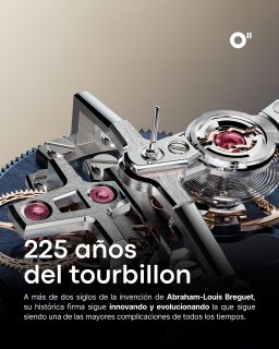 225 años después de su invención, el tourbillon sigue evolucionando.
 
Para celebrar este aniversario, @montresbreguet no solo rinde homenaje a una de las complicaciones más importantes de la historia de la relojería, sino que también presenta una visión del futuro con el Expérimentale 1. 
 
#Breguet #Tourbillon #CraftingEmotions #Breguet250