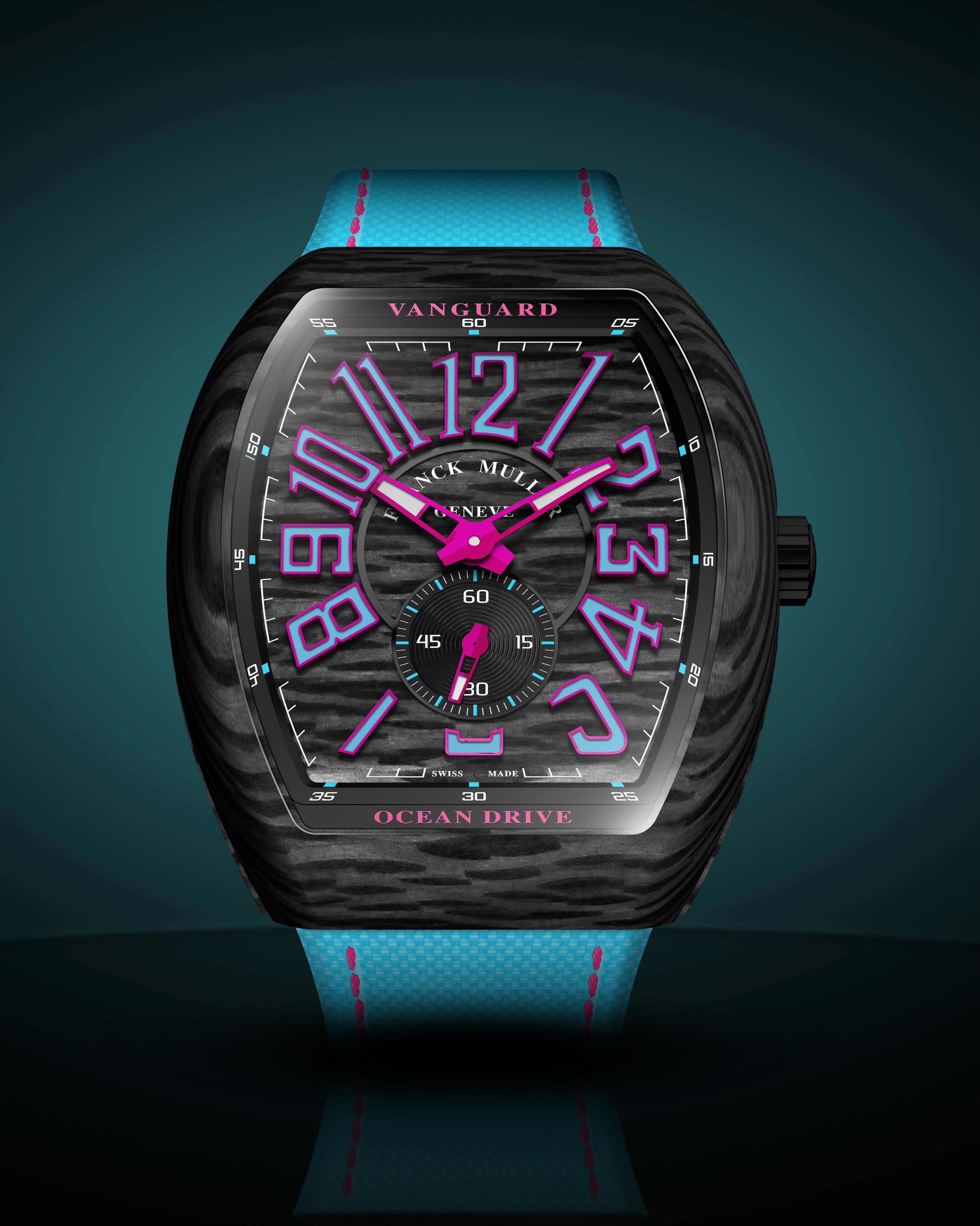 El @franckmuller_geneve Vanguard Ocean Drive Slim apuesta por una caja ultradelgada en carbono aeroespacial, un movimiento automático de manufactura y una vibrante combinación de colores inspirada en Ocean Drive.
#TiempoDeRelojes #FranckMuller #Vanguard