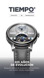 225 años después, el tourbillon sigue marcando el rumbo de la alta relojería. Descubre cómo @montresbreguet celebra este legado con cuatro extraordinarias creaciones en nuestra nueva #PortadaDigitalTDR.
Conoce todos los detalles en el enlace de este reel.
#TiempoDeRelojes #Breguet