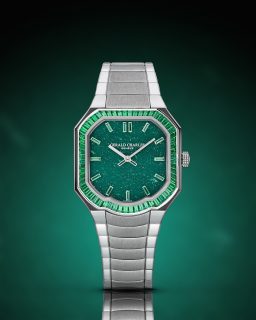@geraldcharles_official lanza el Masterlink Gem Set Stone Dial, una colección limitada con minerales. Aventurina de Brasil, Spectrolite de Finlandia e Iron Eye de Sudáfrica dan vida a carátulas irrepetibles, enmarcadas por un bisel de oro blanco engastado con zafiros o tsavoritas. Cada esfera requiere más de 24 horas de trabajo. Solo 30 relojes serán producidos en todo el mundo.

#TiempoDeRelojes #GeraldCharles #Masterlink