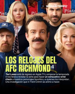 #TedLasso is back on @appletv, and with Season 4 underway, we had the perfect excuse to rewatch the entire series and do a seriously thorough #wristcheck on our favorite characters—and the actors who play them. The kind of investigation even Trent Crimm wouldn’t dare take on.
#TiempoDeRelojes #TDRWoman