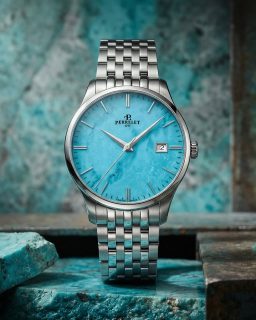 @perreletofficial amplía la colección Weekend con nuevas carátulas de turquesa, lapislázuli, ónix negro y ojo de tigre, cada una con vetas y texturas naturales que hacen de cada reloj una pieza irrepetible.
Las cuatro versiones comparten caja de acero de 39 mm, brazalete integrado y el calibre automático Perrelet P-321, con 42 horas de reserva de marcha.
#TiempoDeRelojes #Perrelet