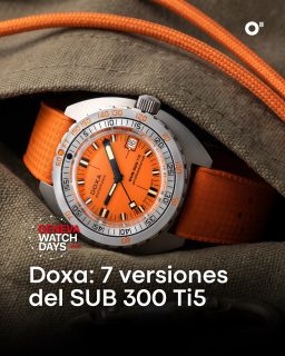 #GenevaWatchDays | @doxawatchesofficial vuelve al titanio y lo hace con siete nuevas versiones.
El SUB 300 Ti5 regresa a la colección con caja de titanio y una propuesta muy ligada al ADN de la marca: colores intensos y espíritu de buceo.
Entre las novedades destaca el Whitepearl, cuya carátula blanca se transforma por completo en la oscuridad gracias a su superficie luminosa.
#TiempoDeRelojes #DOXA #SUB300Ti5