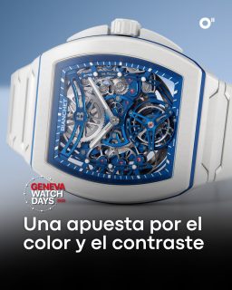 #GenevaWatchDays | @bianchet_watches lleva su UltraFino Tonneau a un nuevo terreno visual con dos versiones que apuestan por el color y el contraste.
Estas nuevas interpretaciones en cerámica azul intenso y blanco dan otra lectura a su tourbillon volante automático ultrafino, que además presume un grosor de solo 8.9 mm.
En ambas versiones, el brazalete integrado de cerámica prolonga las líneas de la caja para reforzar su silueta, mientras que una correa adicional de caucho suma versatilidad.
#TiempoDeRelojes #Bianchet #UltraFinoTonneau
