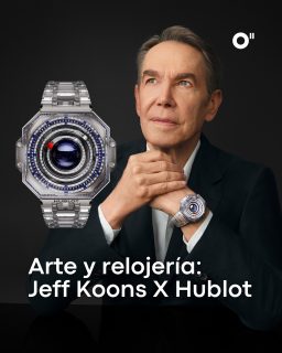 Jeff Koons lleva su universo a @hublot en una colaboración que juega con dos escalas: el MP-14 Origin by @jeffkoons y el Classic Fusion Balloon Dog by Jeff Koons.
El primero y más experimental es el MP-14 Origin de 44 mm en zafiro y titanio que introduce el primer tourbillon central automático de Hublot. Su calibre HUB9014 reúne 594 componentes, masa oscilante periférica y 60 horas de reserva de marcha, mientras 202 diamantes y zafiros forman anillos concéntricos alrededor del tourbillon. Solo se producirán 30 unidades.
El segundo transforma el Classic Fusion de 42 mm con lenguaje visual del Balloon Dog de Koons: volúmenes abombados, superficies que parecen infladas y detalles como una corona inspirada en una válvula de globo o el contrapeso del segundero con forma de perro. Está disponible en acero pulido, aluminio anodizado rojo o azul, con calibre automático HUB1710, 50 horas de reserva de marcha y una producción limitada a 200 piezas por versión.
#TiempoDeRelojes #Hublot #JeffKoons