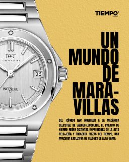 Del @iwcwatches Ingenieur 50th Anniversary, que celebra el legado de Gérald Genta, al Master Grande Tradition Tourbillon Céleste de @jaegerlecoultre, inspirado en la mecánica celestial.
Descubre estas piezas y más en @elpalaciodehierro.
#TiempoDeRelojes #ElPalacioDeHierro #PiezasDelTiempo