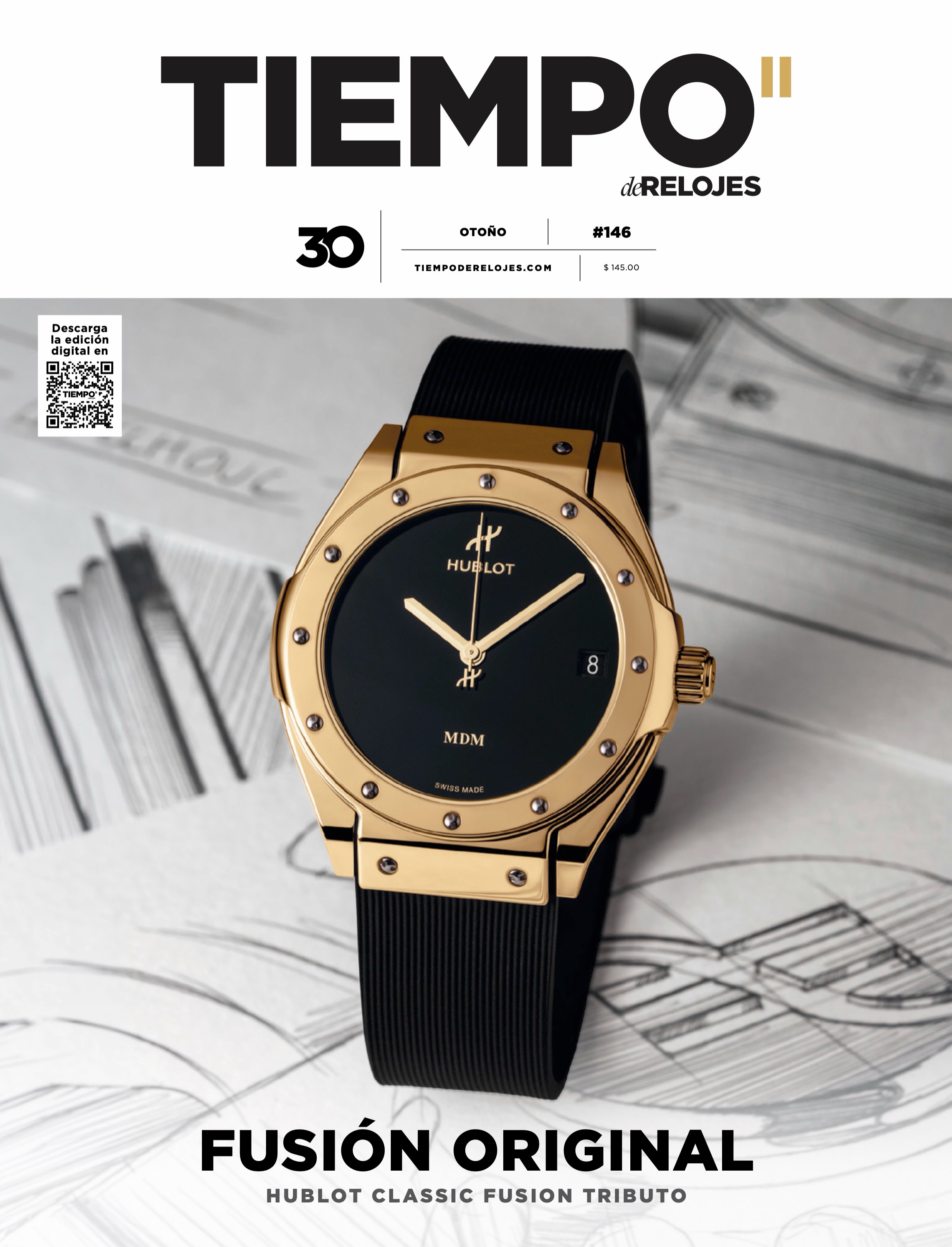 ¡Nueva edición de Tiempo de Relojes!

La portada de nuestra edición 146 es un homenaje a la disruptiva fusión de oro y caucho con la que @hublot inauguró una nueva etapa para el mundo relojero y que ahora celebra con el Classic Fusion Tributo.

Además, nuevas historias, lanzamientos y mucho más del universo de la alta relojería te esperan en esta edición.

📲 Ya puedes leerla en digital. Encuentra el link en nuestra bio.

Foto: @watch_gk 

#TiempoDeRelojes #Hublot #ClassicFusion