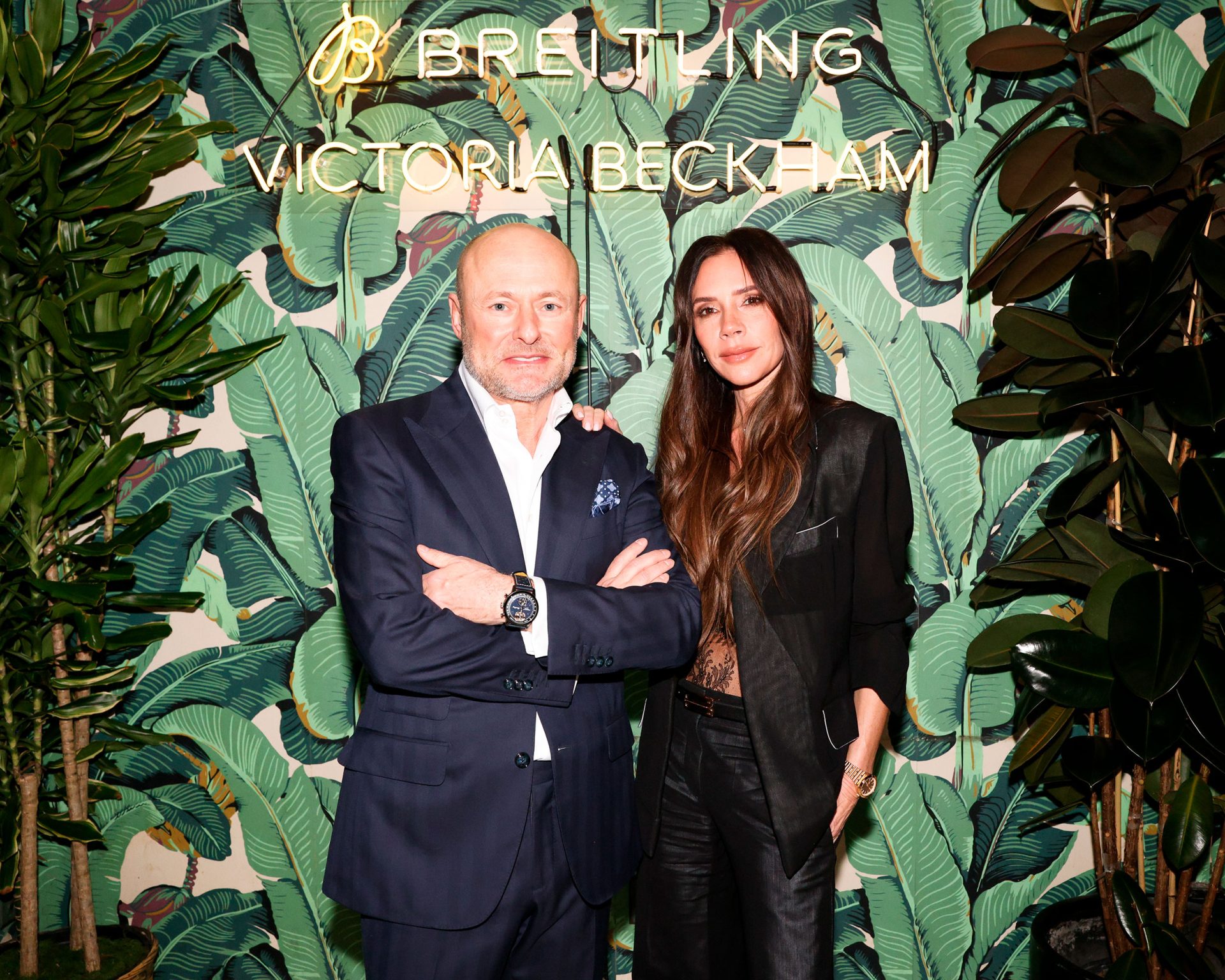 Georges Kern Victoria Beckham Breitling