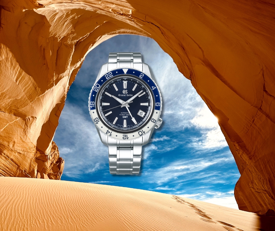 Senderismo en Utah con un GMT de Grand Seiko