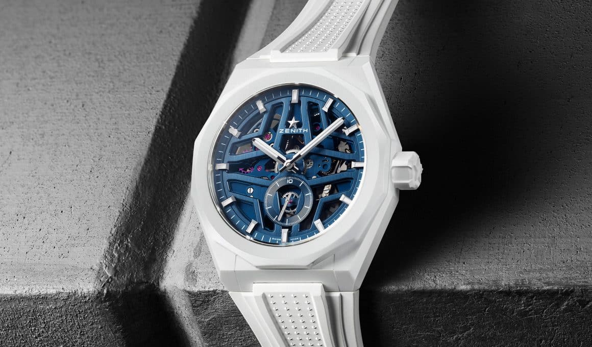 Zenith Defy Skyline Skeleton White Ceramic 3