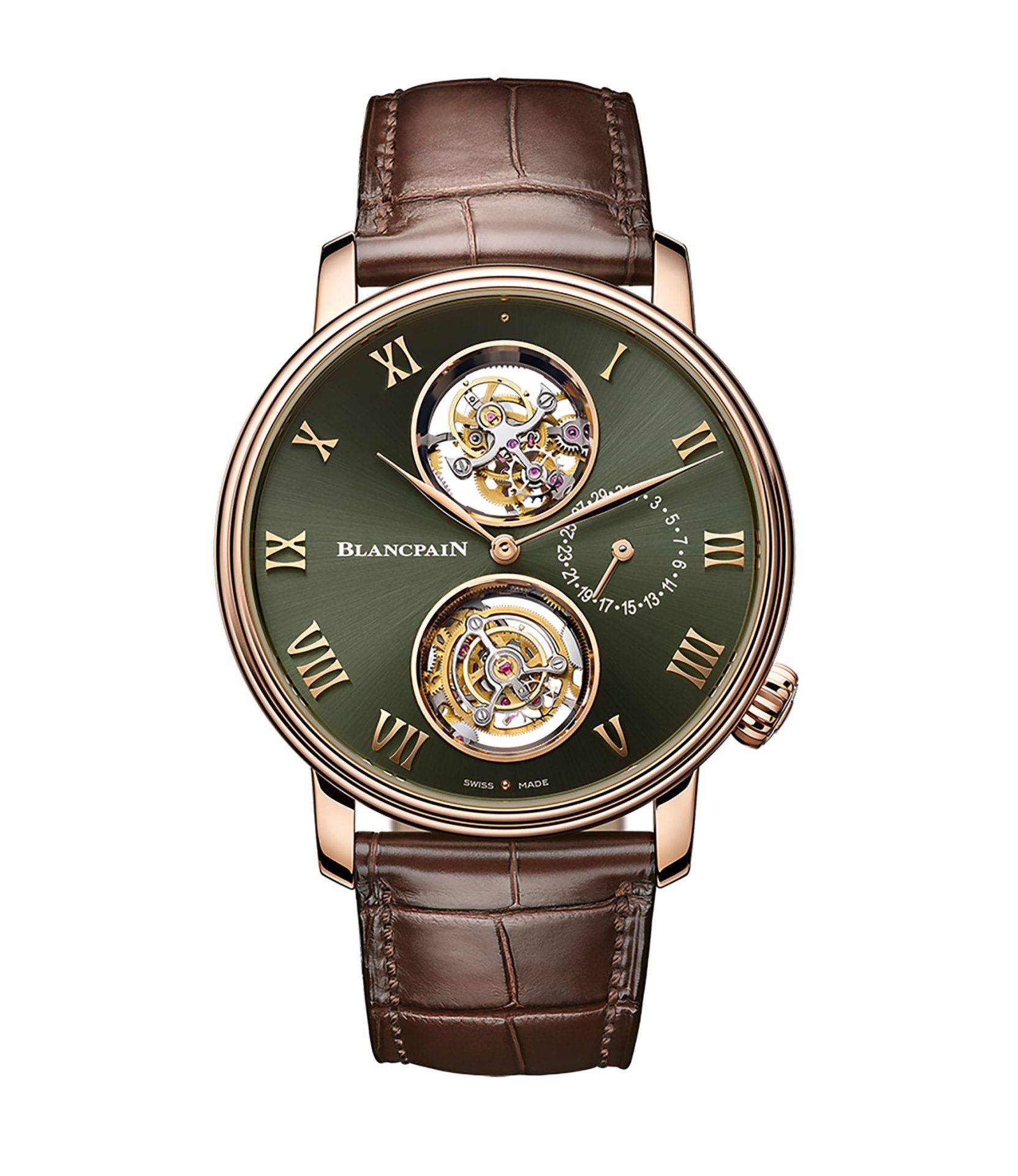 Villeret Tourbillon Carrousel verde 1