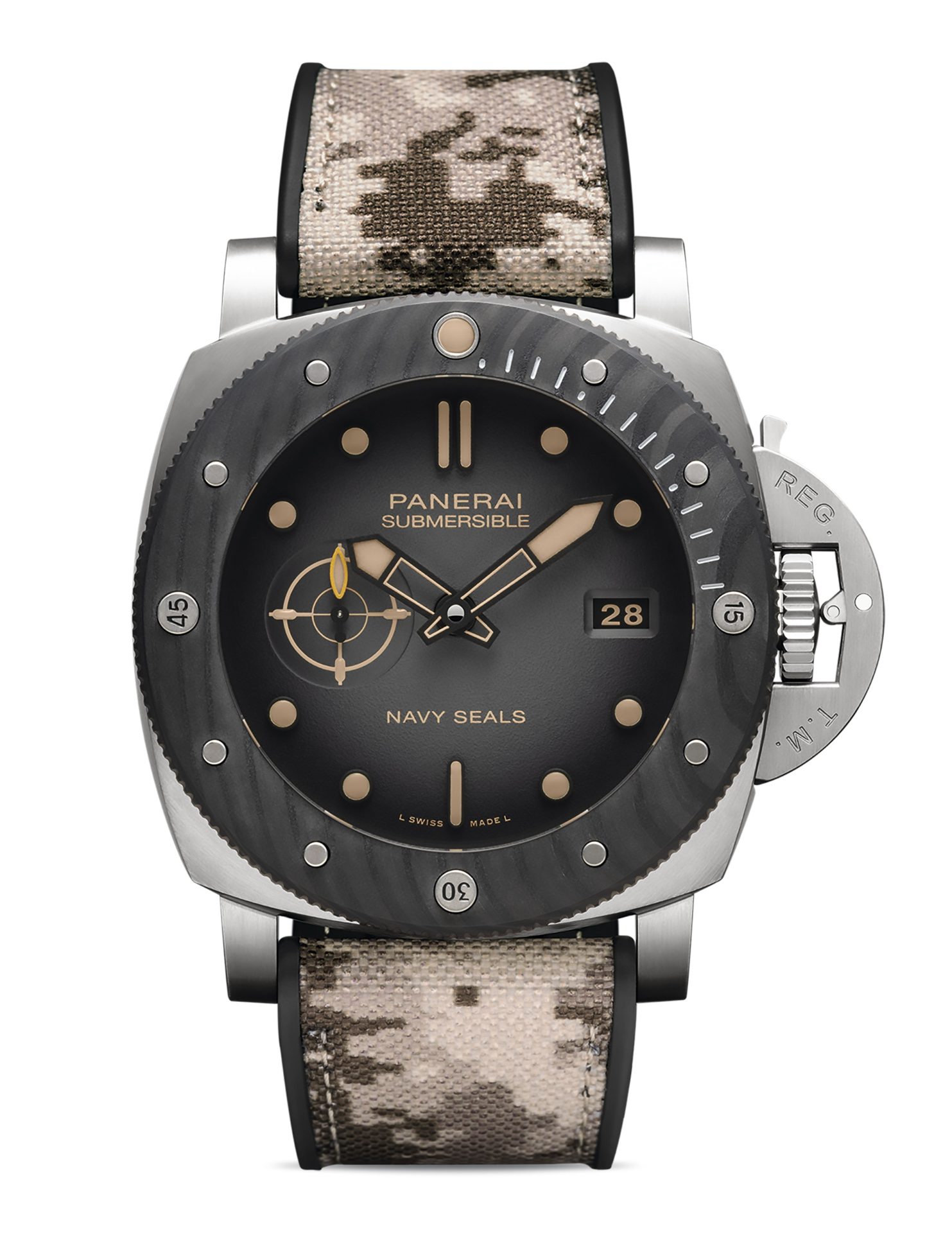 Panerai Submersible Navy SEALs Titanio PAM01669 1