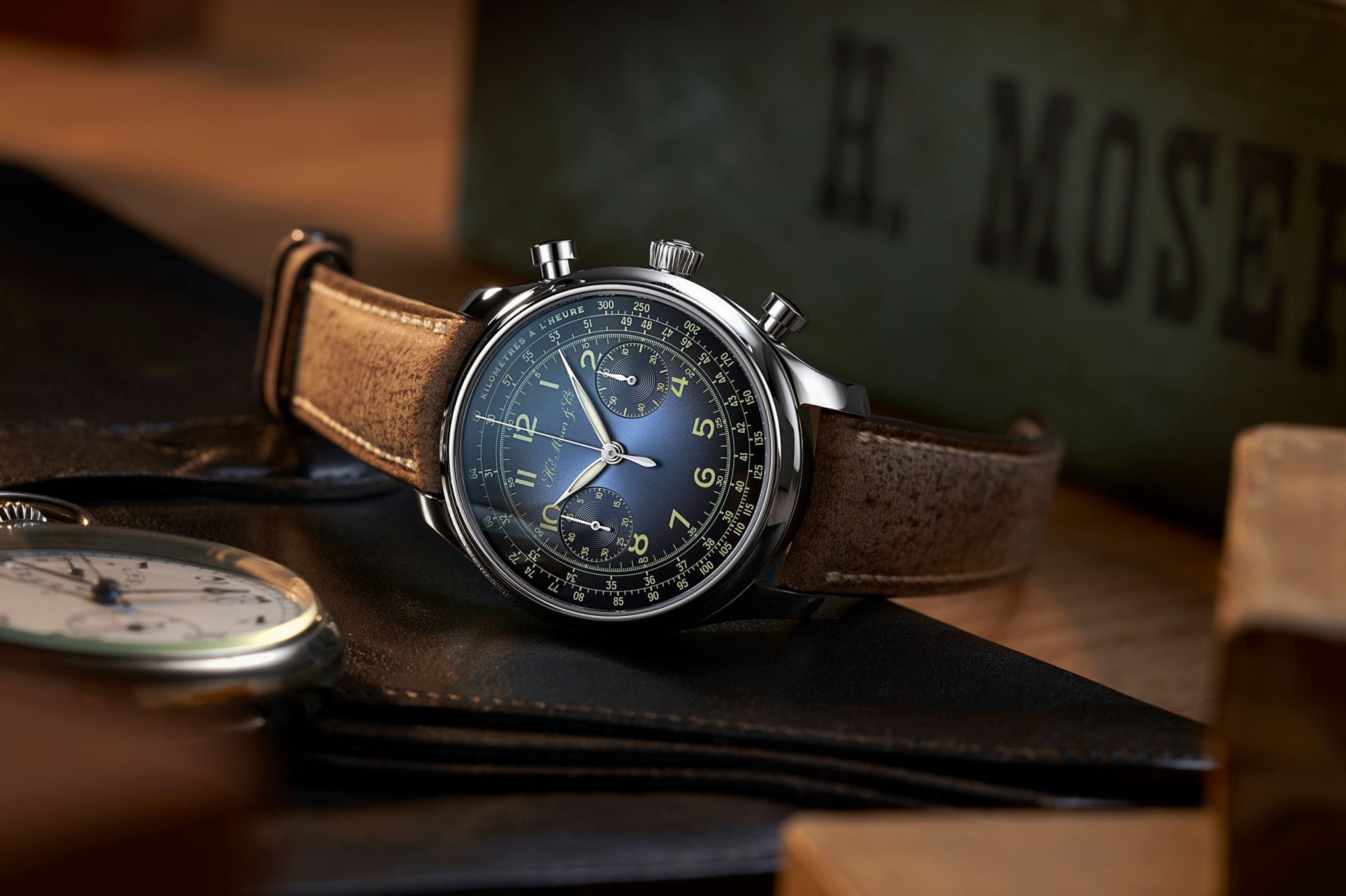 Endeavour Chronograph Compax  de frente
