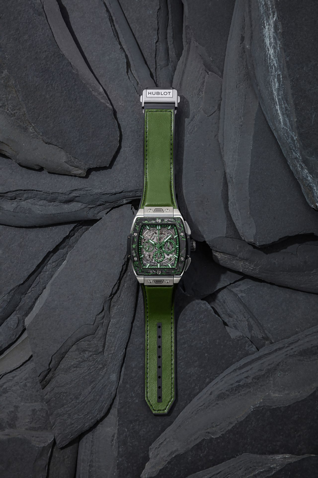 Hublot Spirit of Big Bang Titanium Green Carbon Mexico