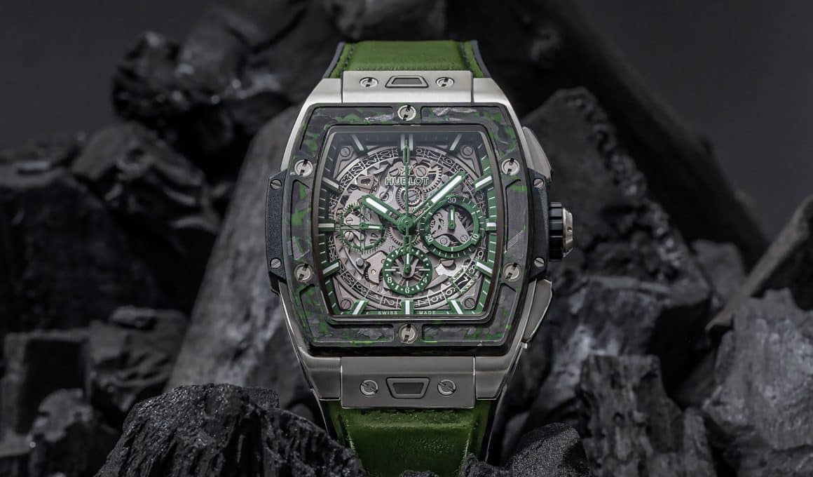 Hublot Spirit of Big Bang Titanium Green Carbon Mexico 2