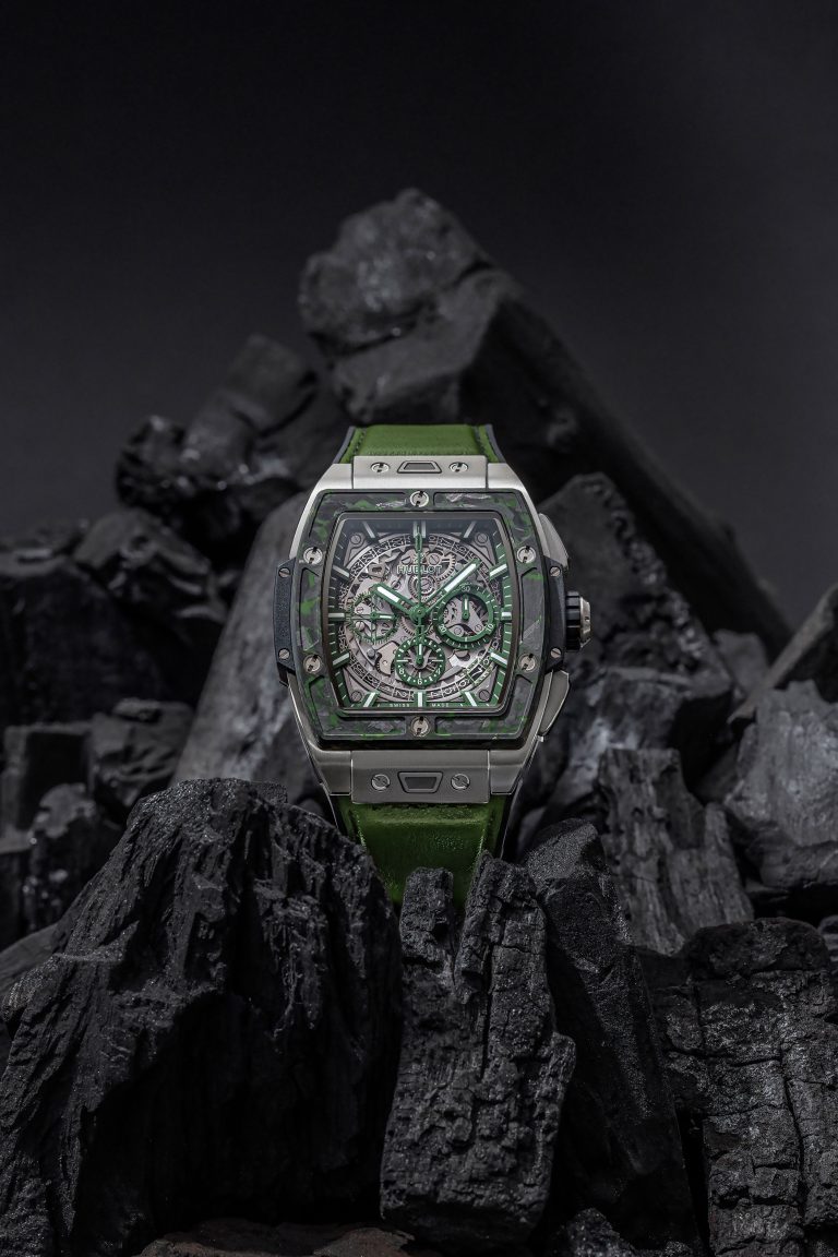 Hublot Spirit of Big Bang Titanium Green Carbon Mexico 2