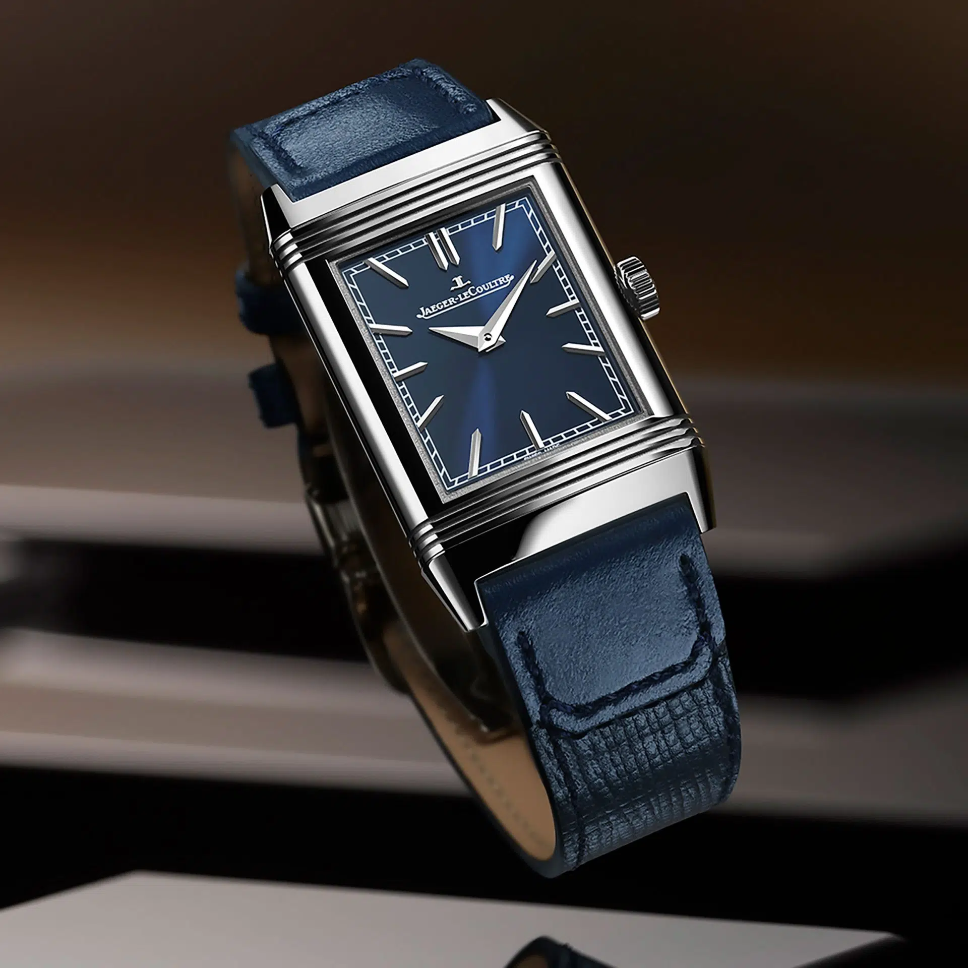 Jaeger-LeCoultre Reverso Tribute Monoface azul