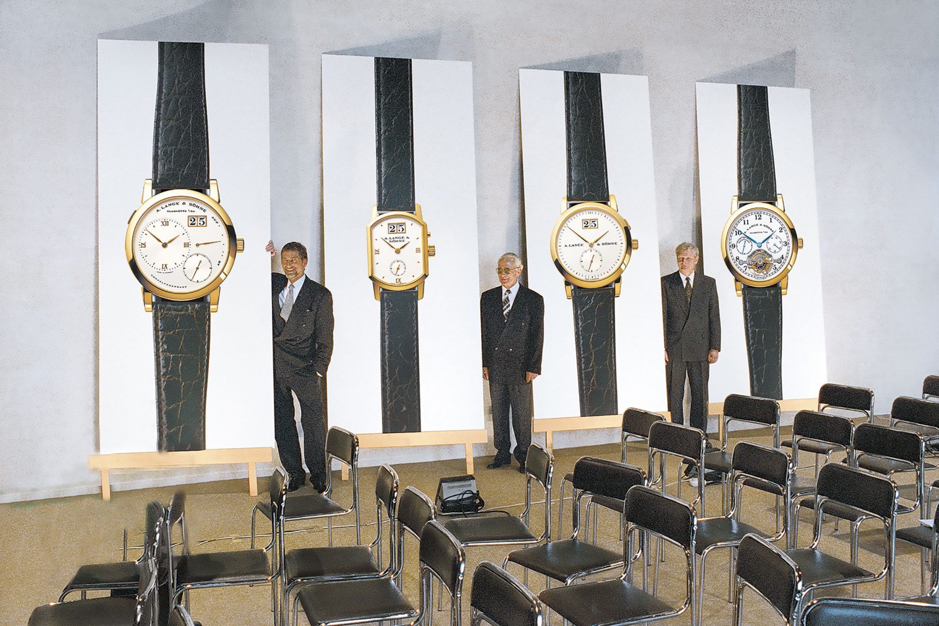 Presentación de A. Lange & Sohne en 1994
