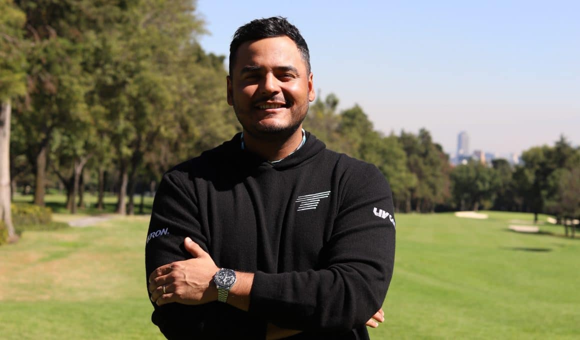 El golfista colombiano Juan Sebastián Muñoz
