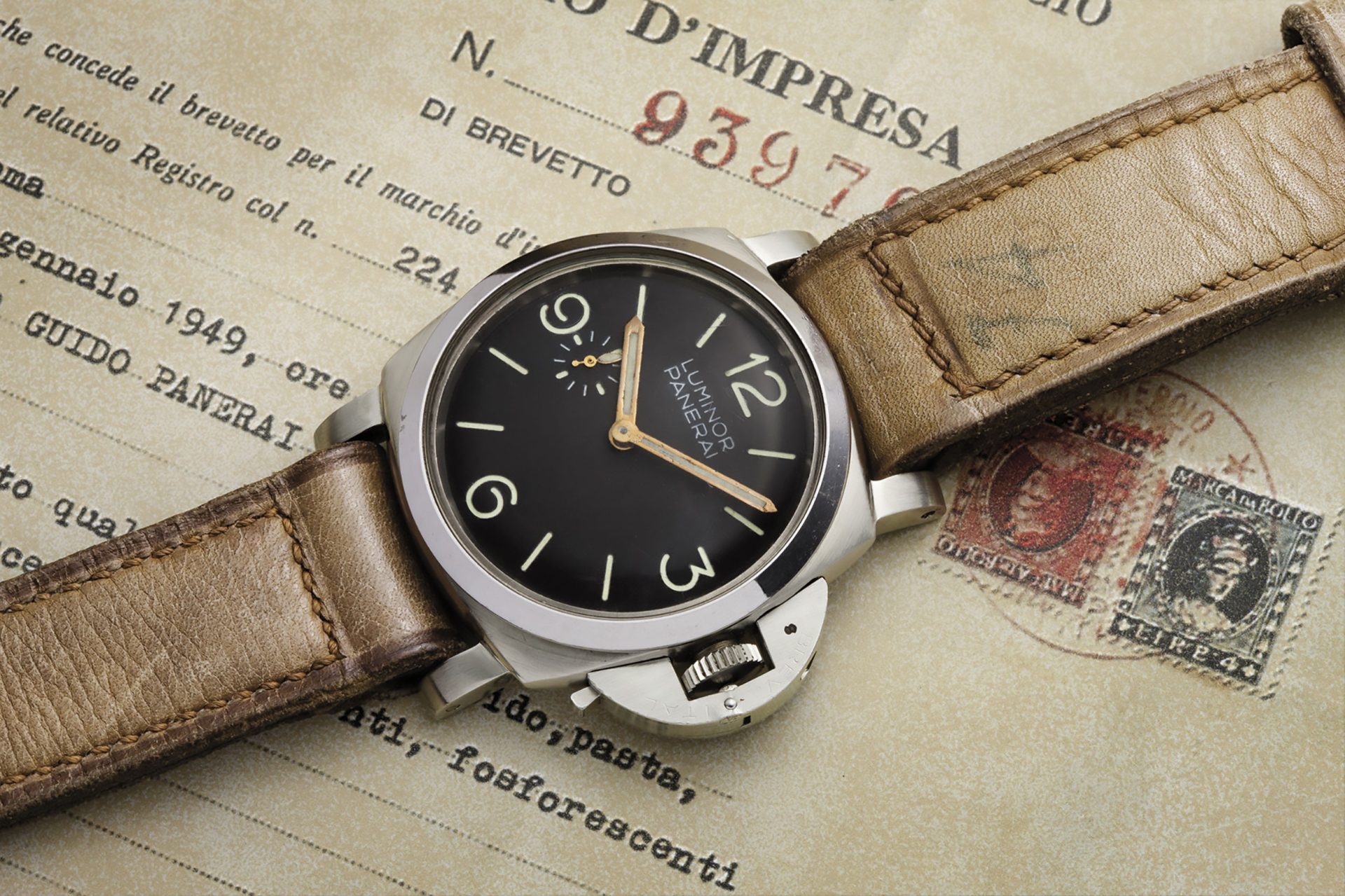 PANERAI 1960s_First-Luminor-watch-(8-Days-Power-Reserve-&-Small-Seconda)