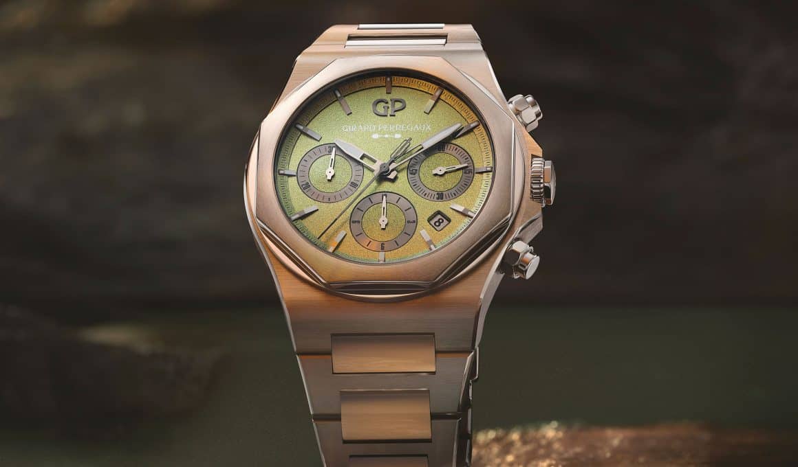 Girard Perregaux Laureato Chronograph Aston Martin Edition lifestyle