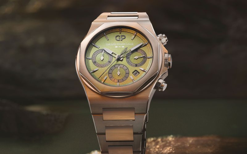 Girard Perregaux Laureato Chronograph Aston Martin Edition lifestyle