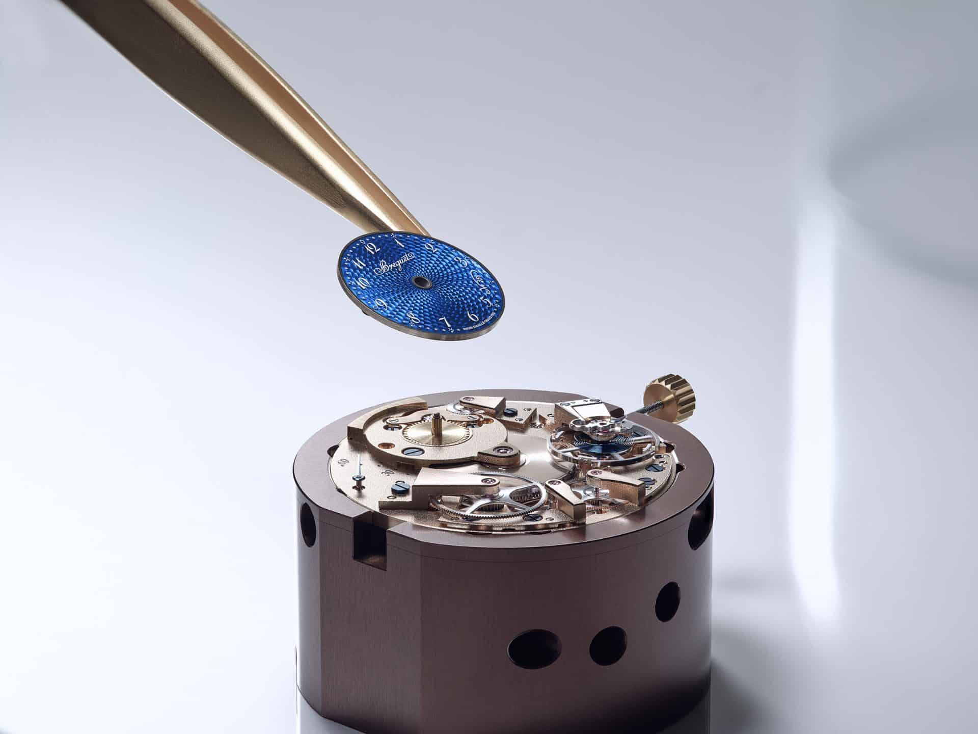 Esfera del Breguet Tradition 7035