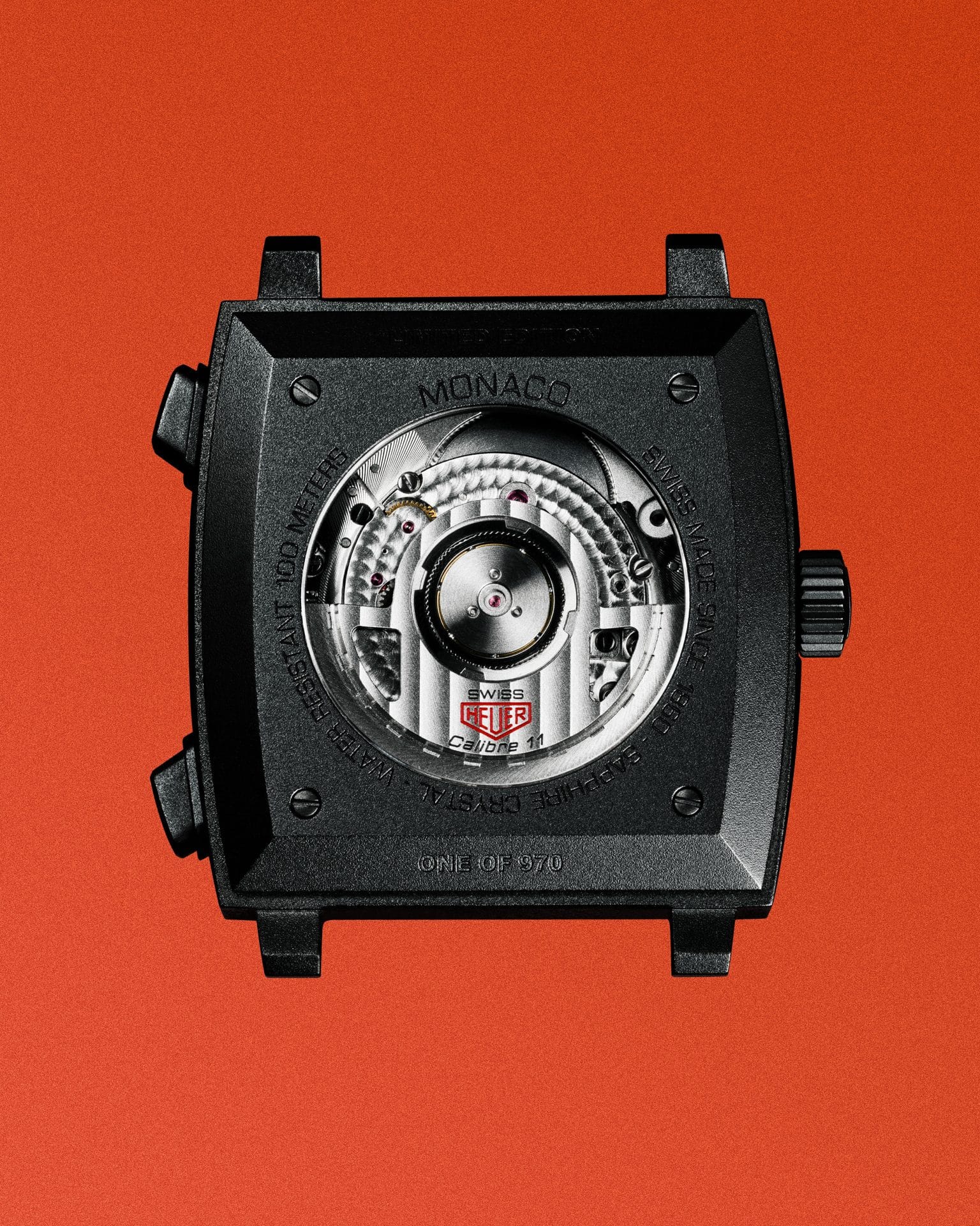 Calibre 11 del TAG Heuer Monaco Chronograph Stopwatch