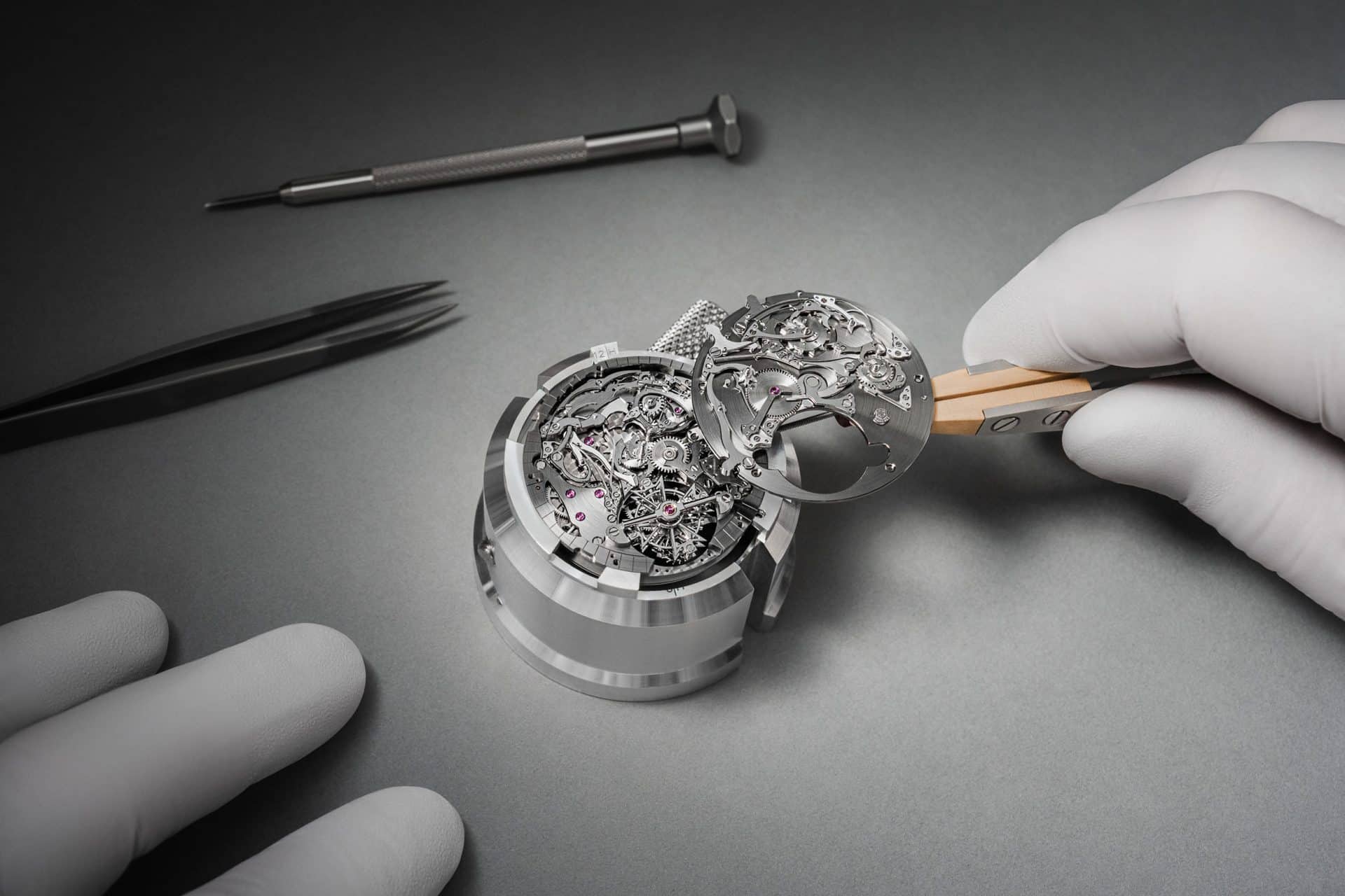 Ensamblaje del calibre 2755 QP.