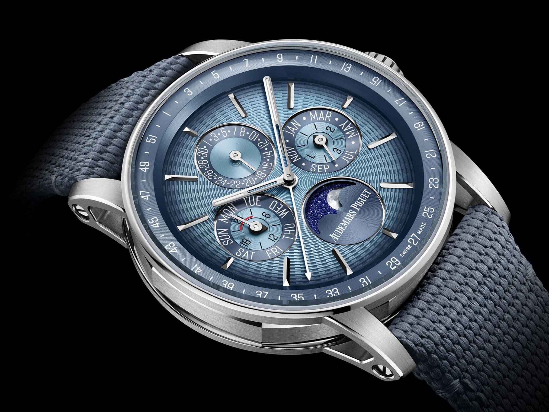 Esfera del Audemars Piguet Code 11.59 Calendario Perpetuo.