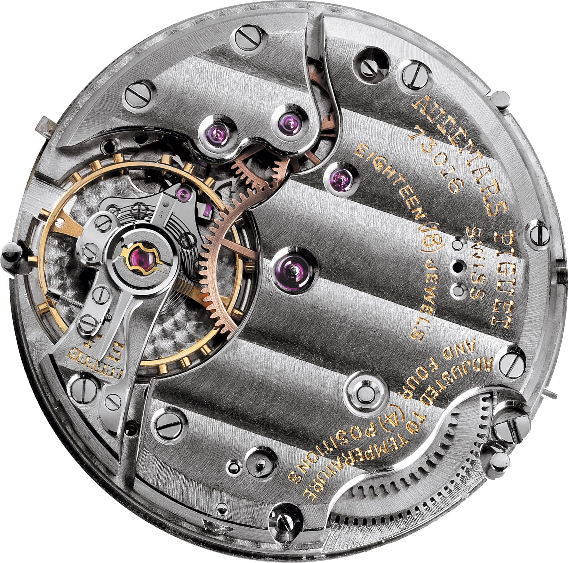 Reverso del calibre 13VZSSQP de Audemars Piguet.