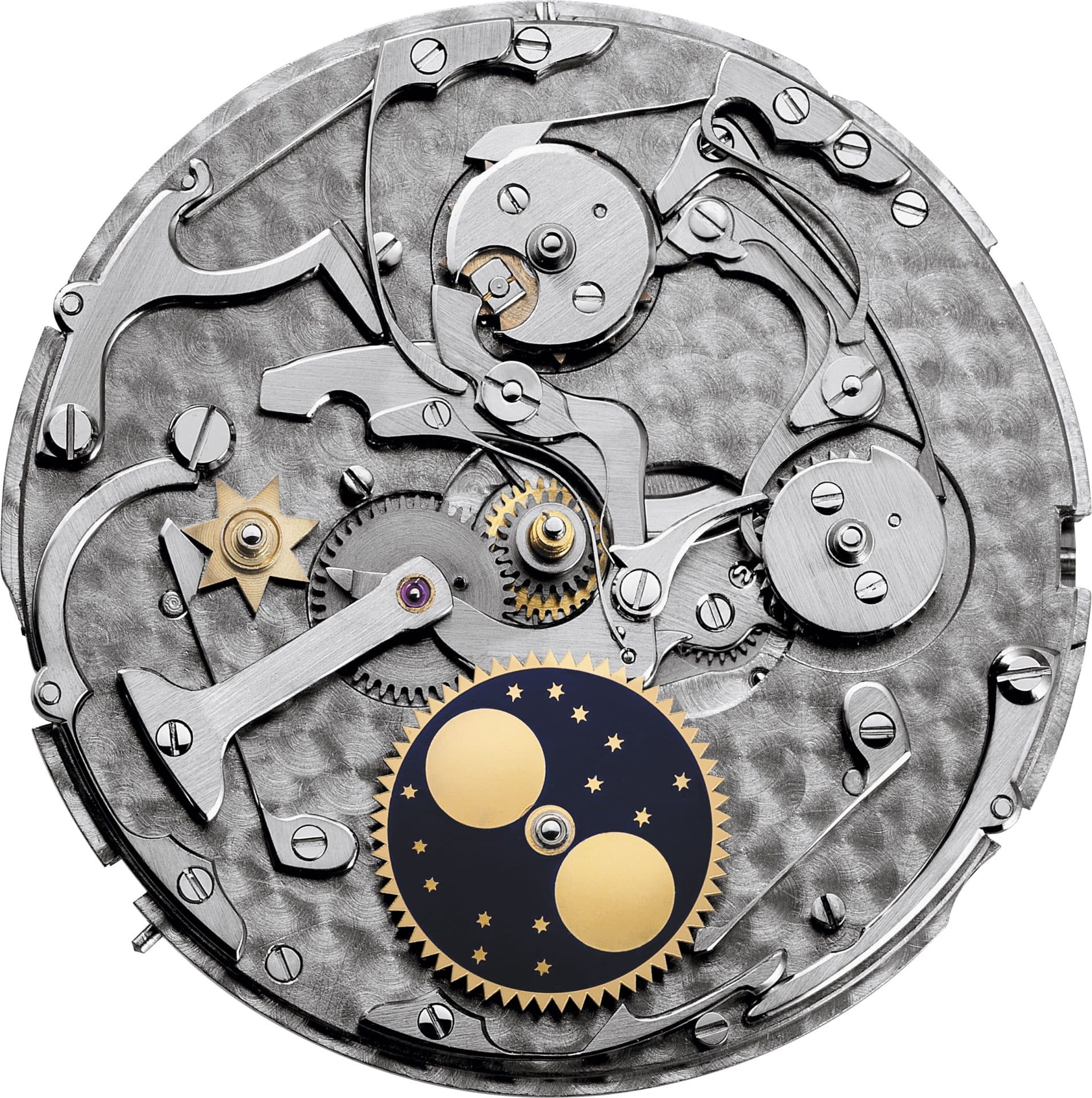 Frente del calibre 2120/2800 de Audemars Piguet.