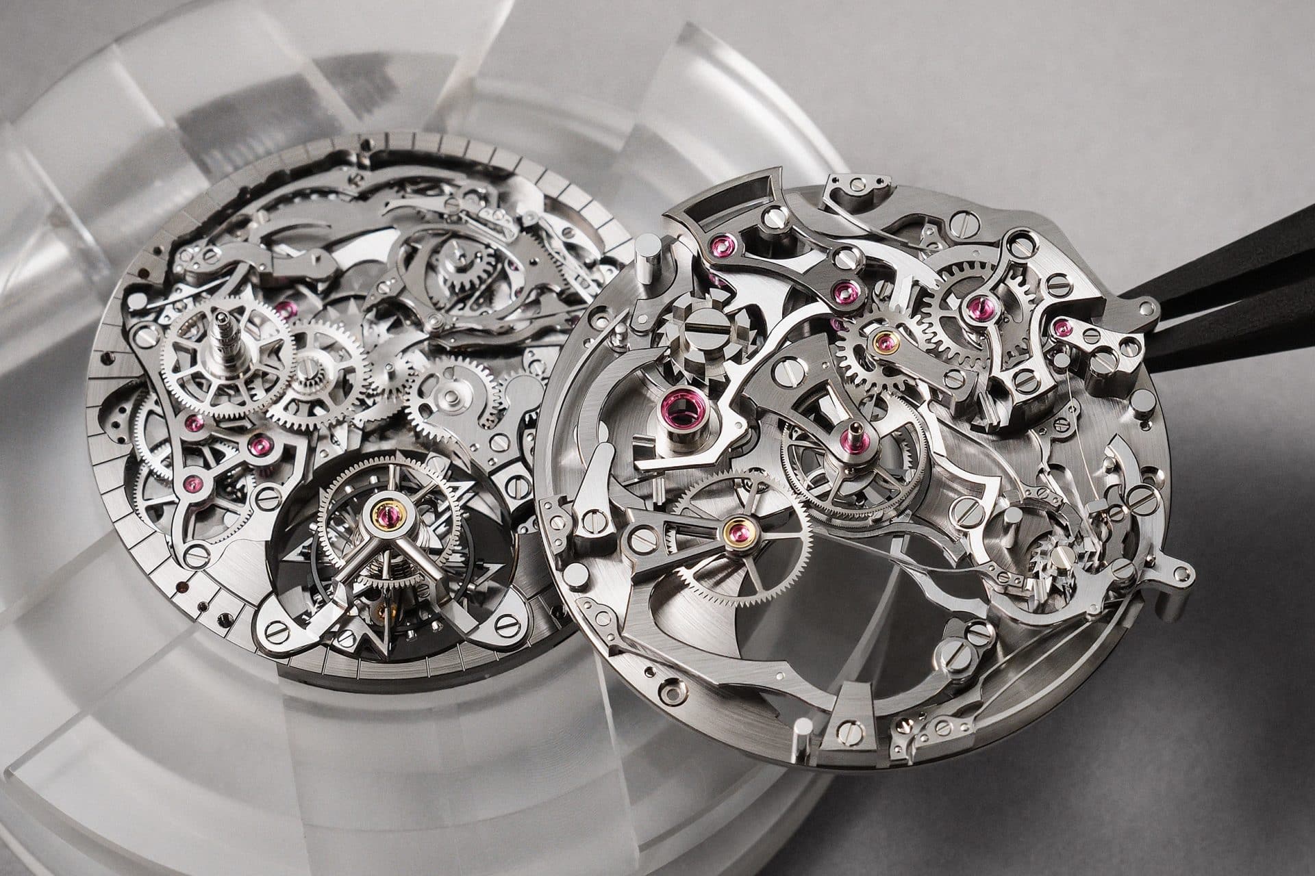 El Calibre 2757 S tiene casi 700 componentes.