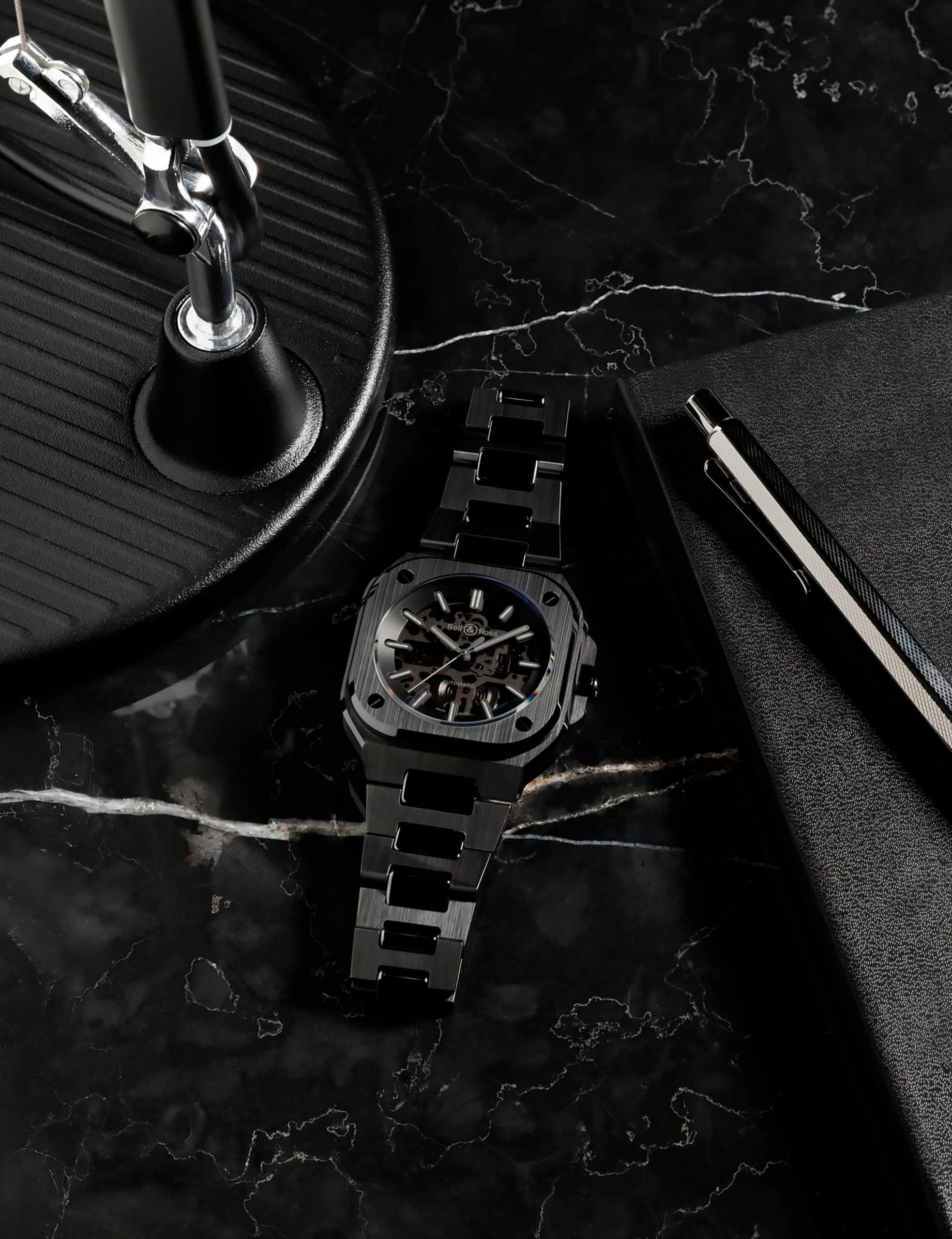 Bell & Ross BR-05 Skeleton Phantom Ceramic