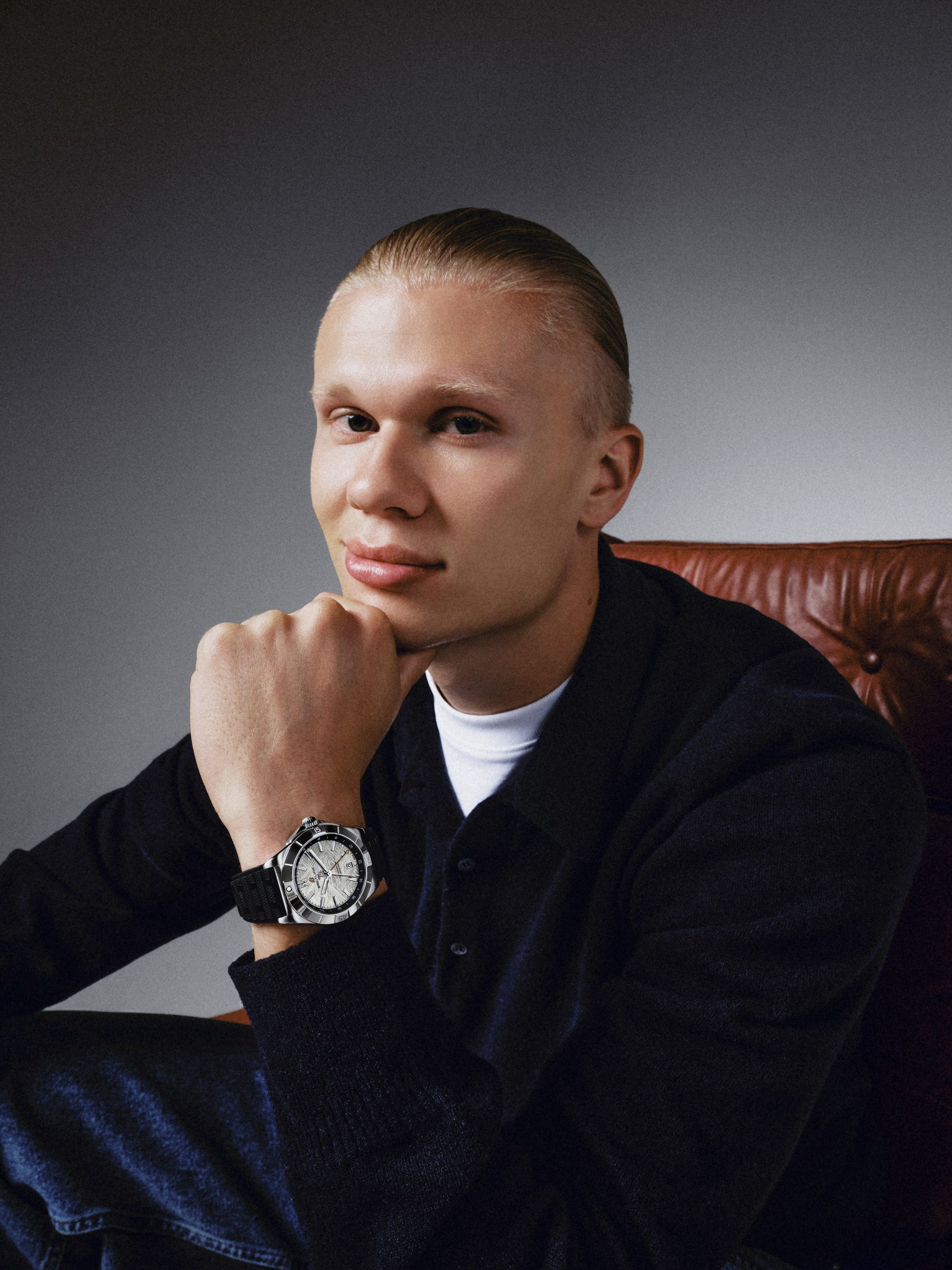 Erling Haaland embajador de Breitling