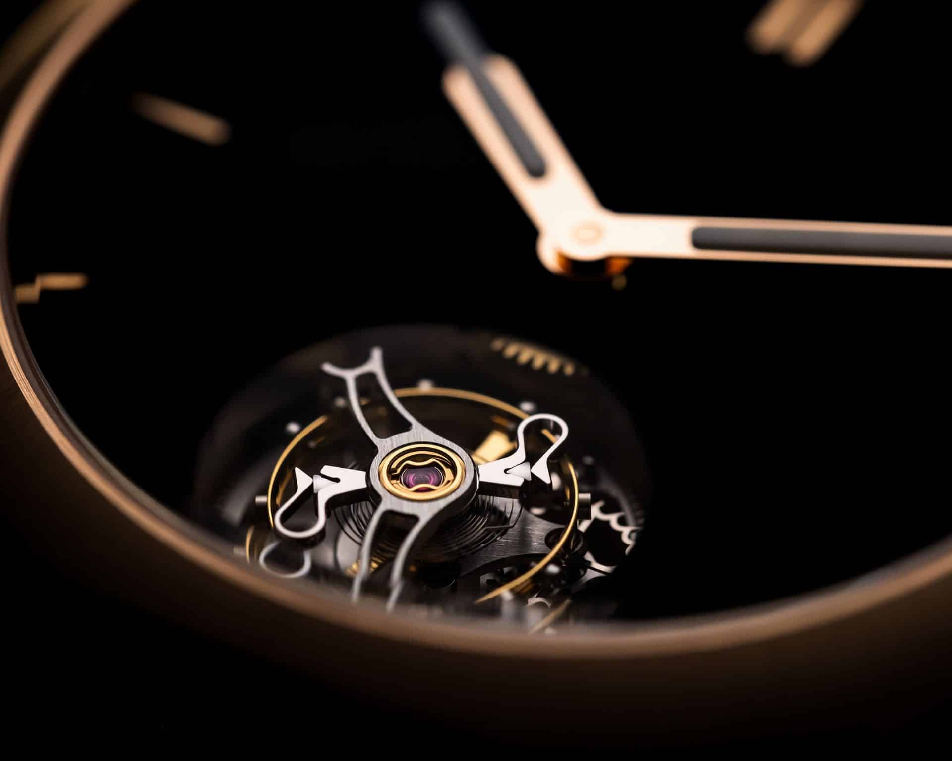 Tourbillon volante del Streamliner Tourbillon Vantablack