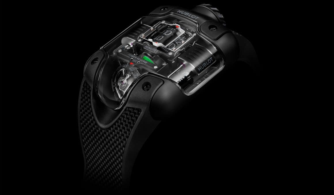 Hublot MP-10 Tourbillon All Black en cerámica negra