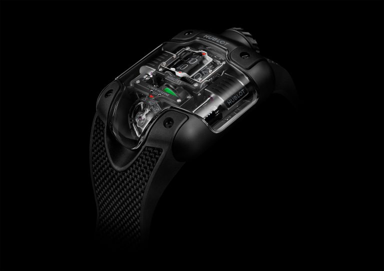 Hublot MP-10 Tourbillon All Black en cerámica negra