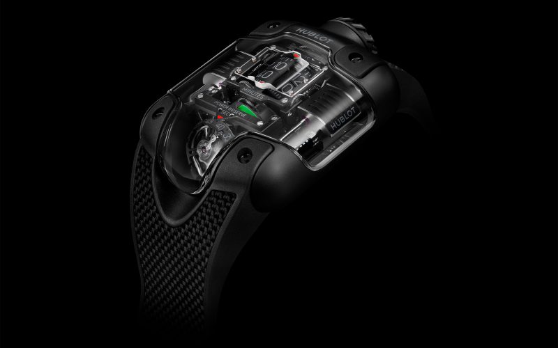 Hublot MP-10 Tourbillon All Black en cerámica negra