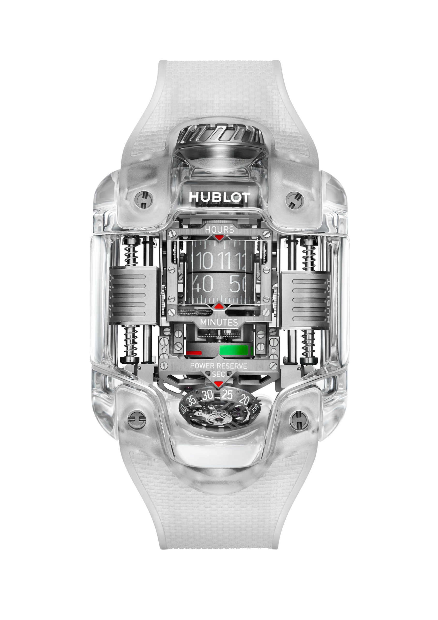 Hublot MP-10 Tourbillon Sapphire en zafiro