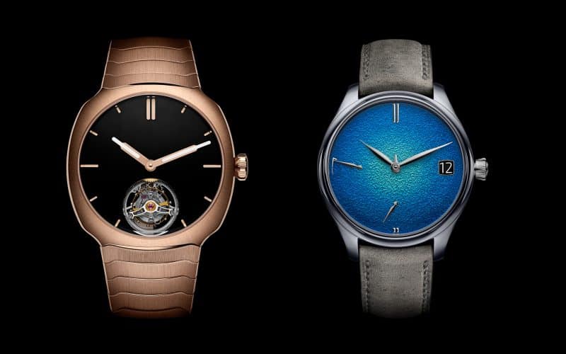 Dos iconos de H. Moser & Cie.