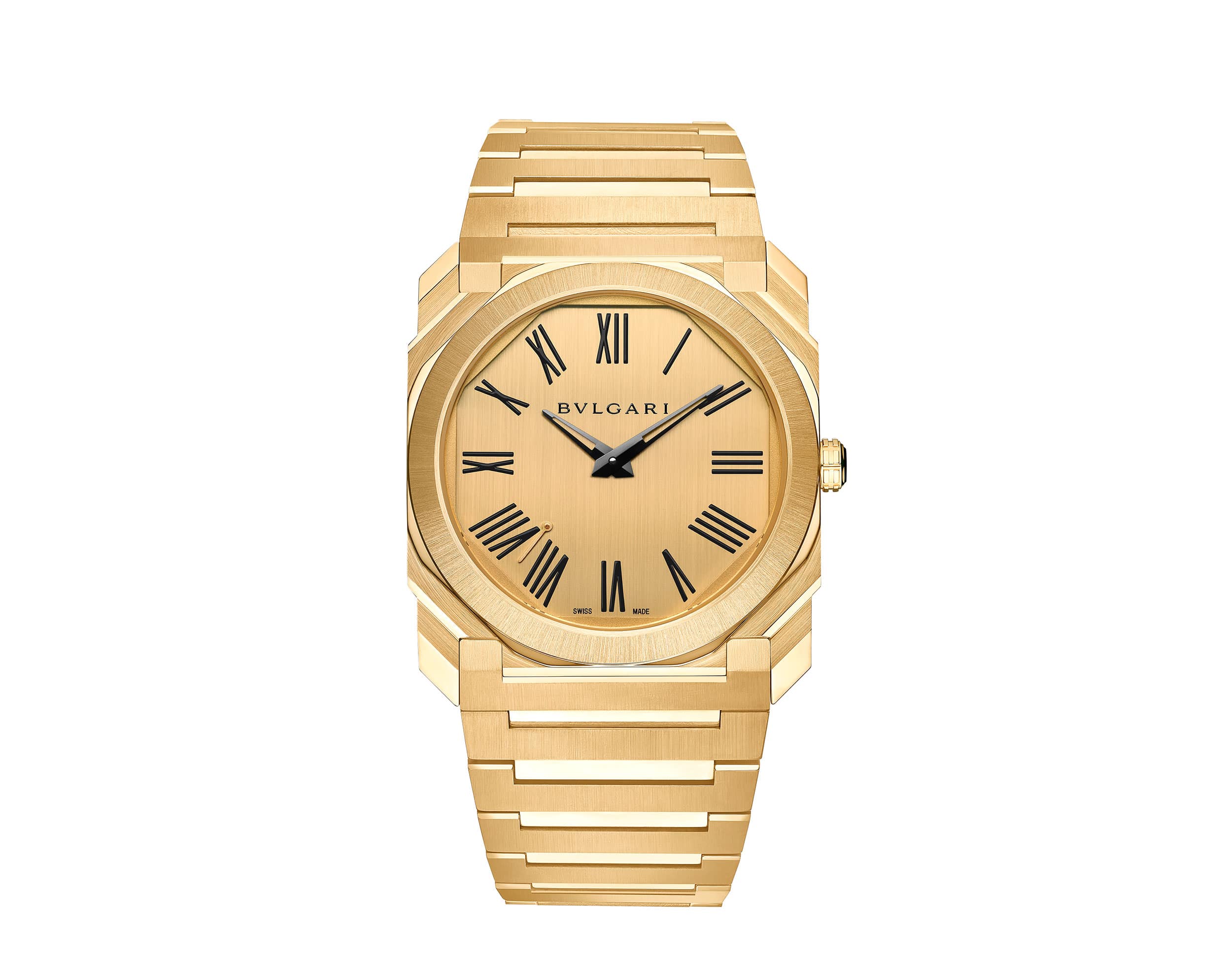 El primer Bvlgari Octo Finnisimo con números romanos