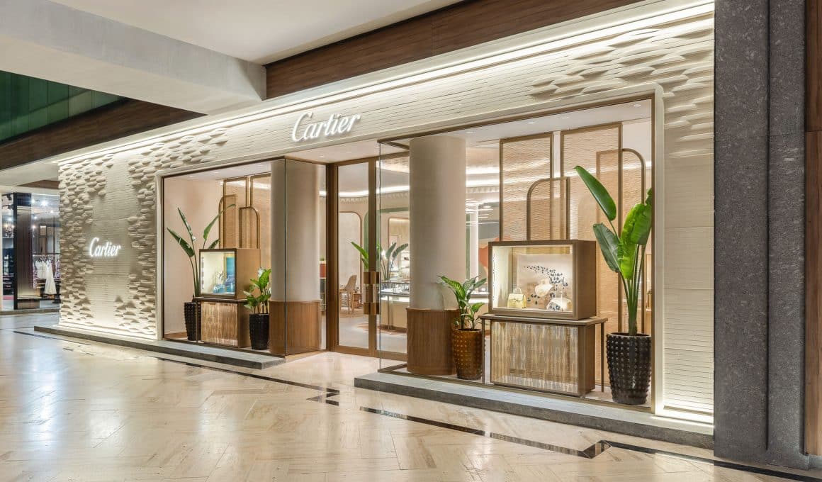 Fachada Boutique Cartier La Isla Cancún by Ultrajewels